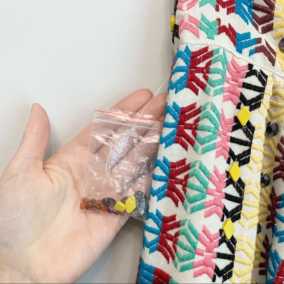 Free People Abbie's Limited Edition Embellished Maxi Skirt - Picture 13 of 14